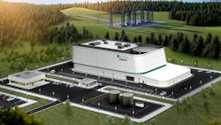 Rendering of planned Clinch River SMR project. Image credit GE Vernova Hitachi Nuclear Rendering of planned Clinch River SMR project. Image credit GE Vernova Hitachi Nuclear
