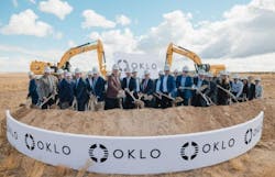 Groundbreaking for the Aurora PowerHouse project at Idaho National Laboratory last year. Image credit Oklo Groundbreaking for the Aurora PowerHouse project at Idaho National Laboratory last year. Image credit Oklo
