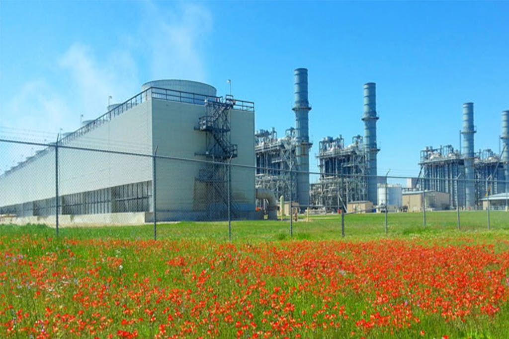 Freestone Energy Center. Image credit Calpine/Constellation