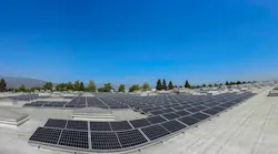 Rooftop solar atop Mercedes-Benz Parts Distribution Center. Image credit EDP Renewables North America Rooftop solar atop Mercedes-Benz Parts Distribution Center. Image credit EDP Renewables North America