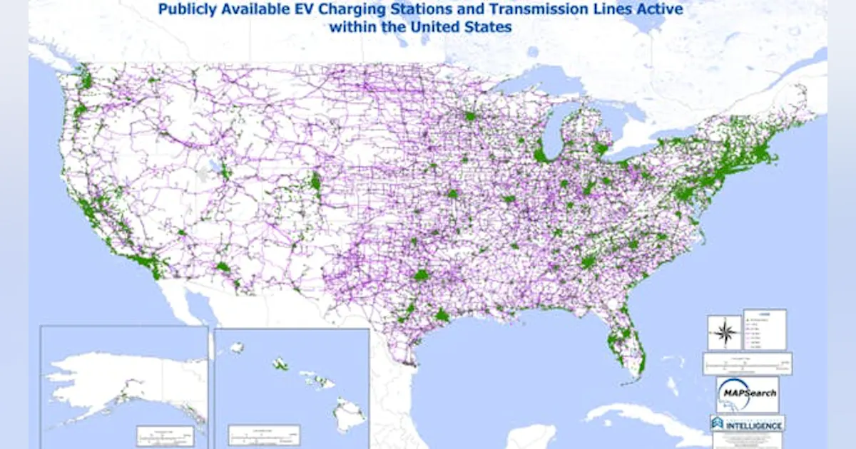 Charging Map Names Mapping the Road Ahead: EV Charging Infrastructure Gaining Speed ...