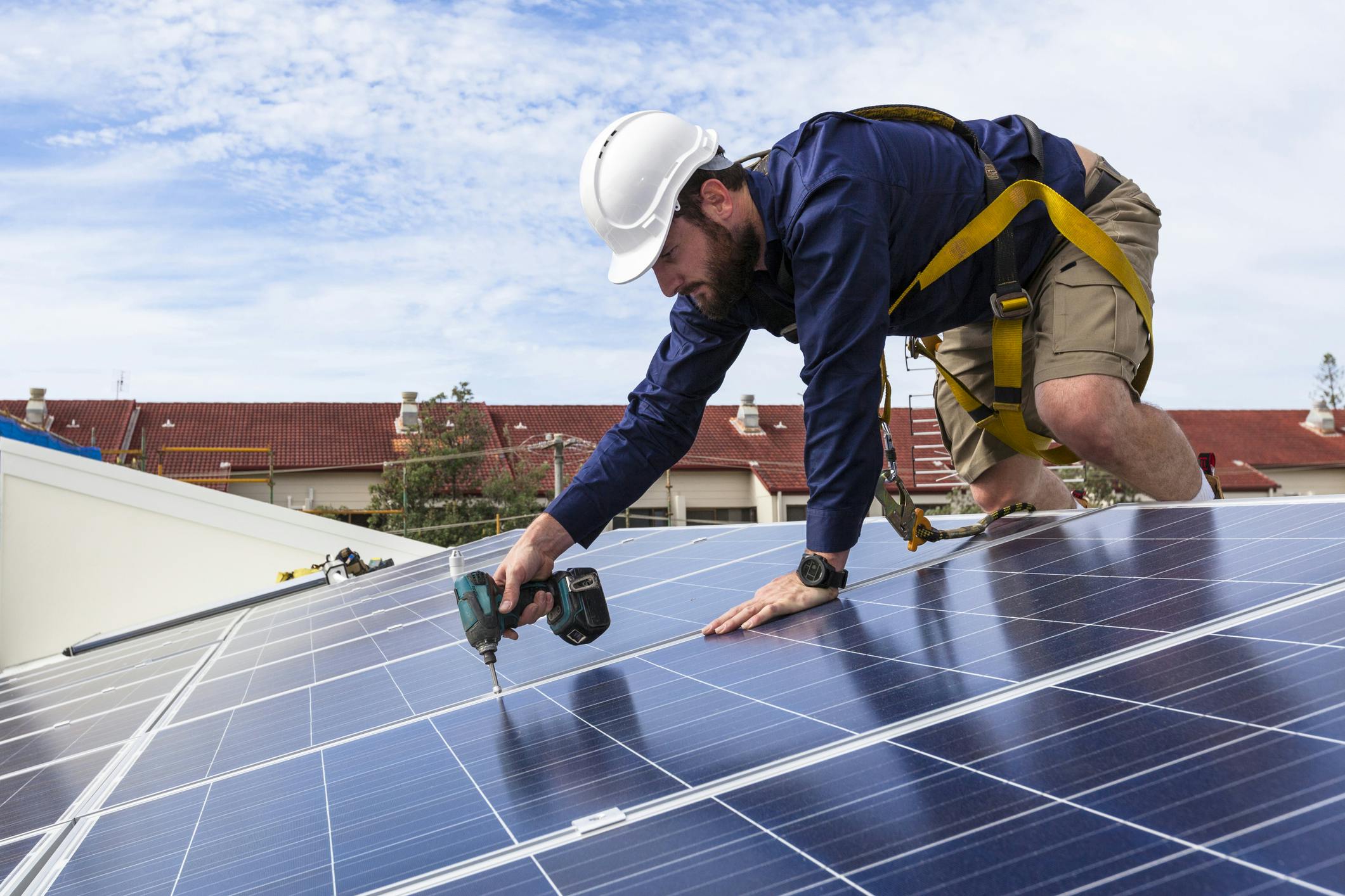 Generic rooftop solar installation image credit ID 62662329 &copy; Zstockphotos | Dreamstime.com