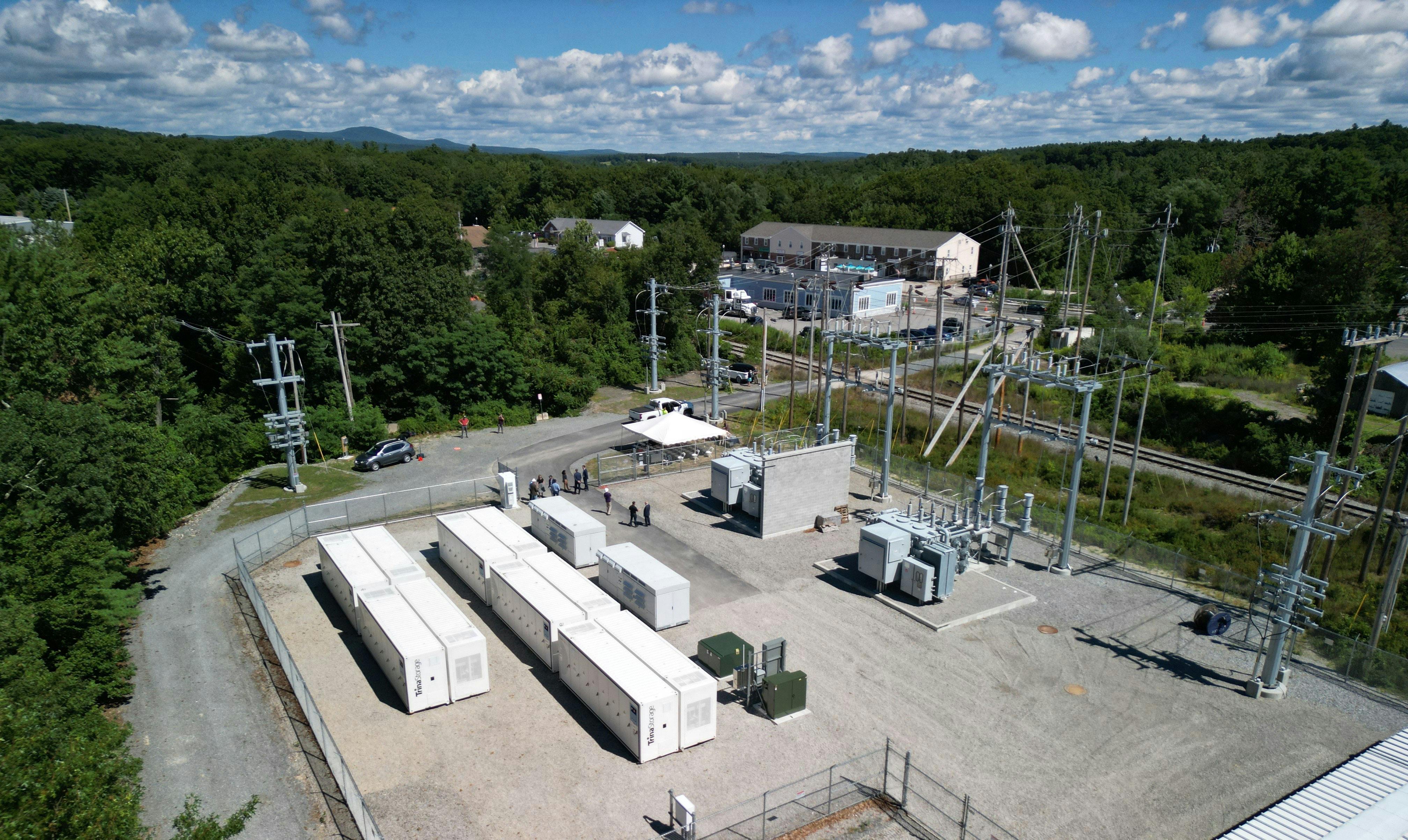 Earlier battery storage project developed by Lightshift Energy. Image credit Lightshift
