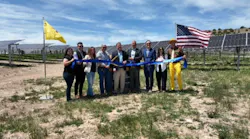 New Mexico federal and state officials celebrate the opening of the Pino community solar array along with leaders from ForeFront Power, Standard Solar, Pluma Construction and Solstice Power Technologies. Image credit Business Wire New Mexico federal and state officials celebrate the opening of the Pino community solar array along with leaders from ForeFront Power, Standard Solar, Pluma Construction and Solstice Power Technologies. Image credit Business Wire