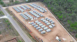 Goshe’s Bexar Energy Storage during its construction phase. Now operating south of San Antonio. Goshe’s Bexar Energy Storage during its construction phase. Now operating south of San Antonio.