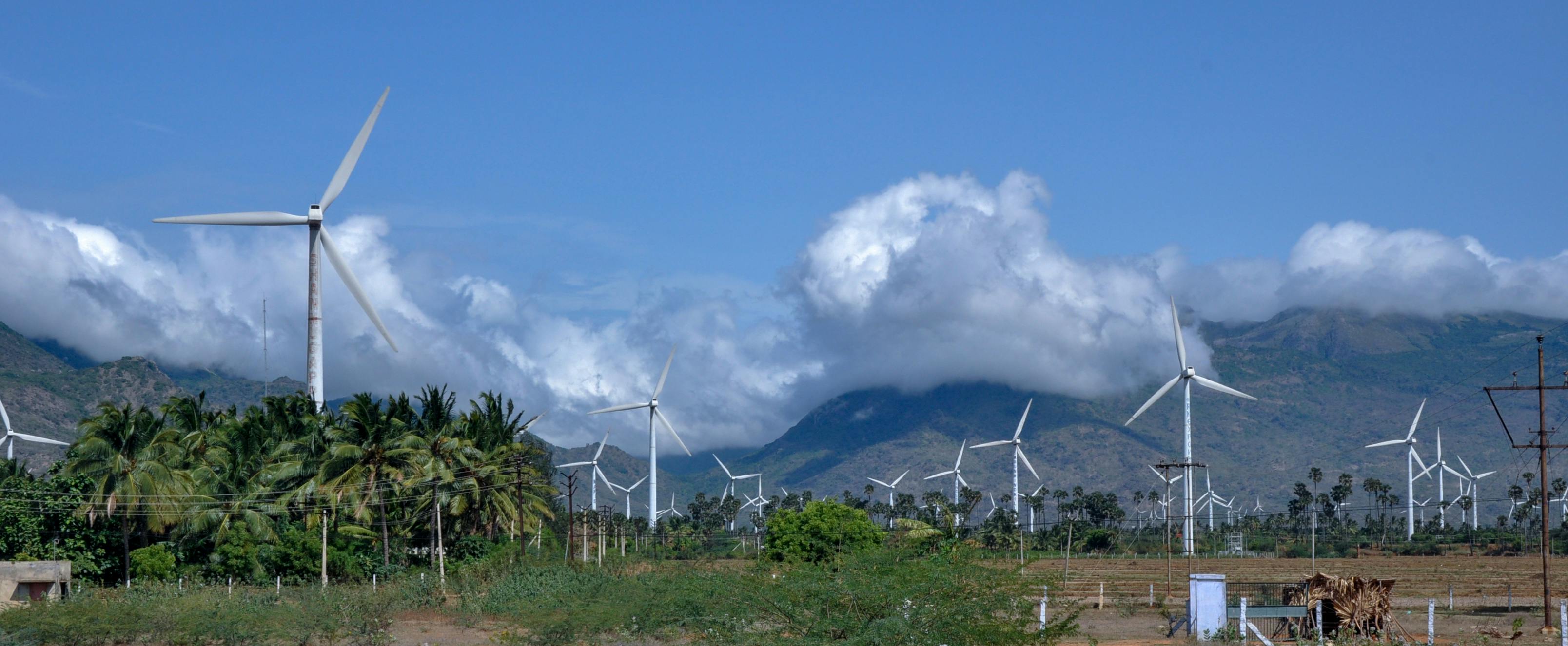 Wind farm in India. Image credit ID 200770446 &copy; Jayanthi J| Dreamstime.com
