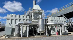 FuelCell Energy’s 3000 fuel cell system generates 2500 kW of low-carbon power. Image credit FuelCell Energy