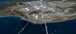 Aerial of Gregorio Refinery image credit ENAP