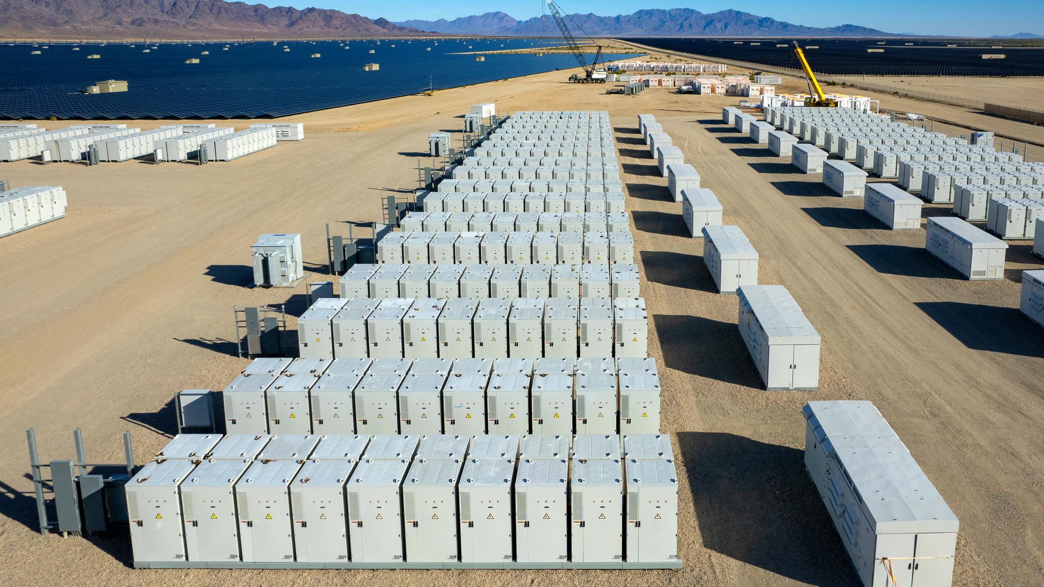 solar power plus battery storage