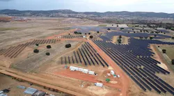 57-MW Brazatortas I solar farm in the Castilla-La Mancha region. | Credit: Zelestra