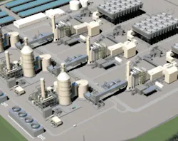 CPV Shay Energy Center rendering. Image credit Competitive Power Ventures