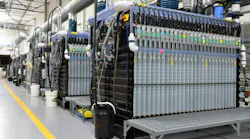 Form Energy's iron air battery technology in factory at West Virginia. Image credit: Form Energy