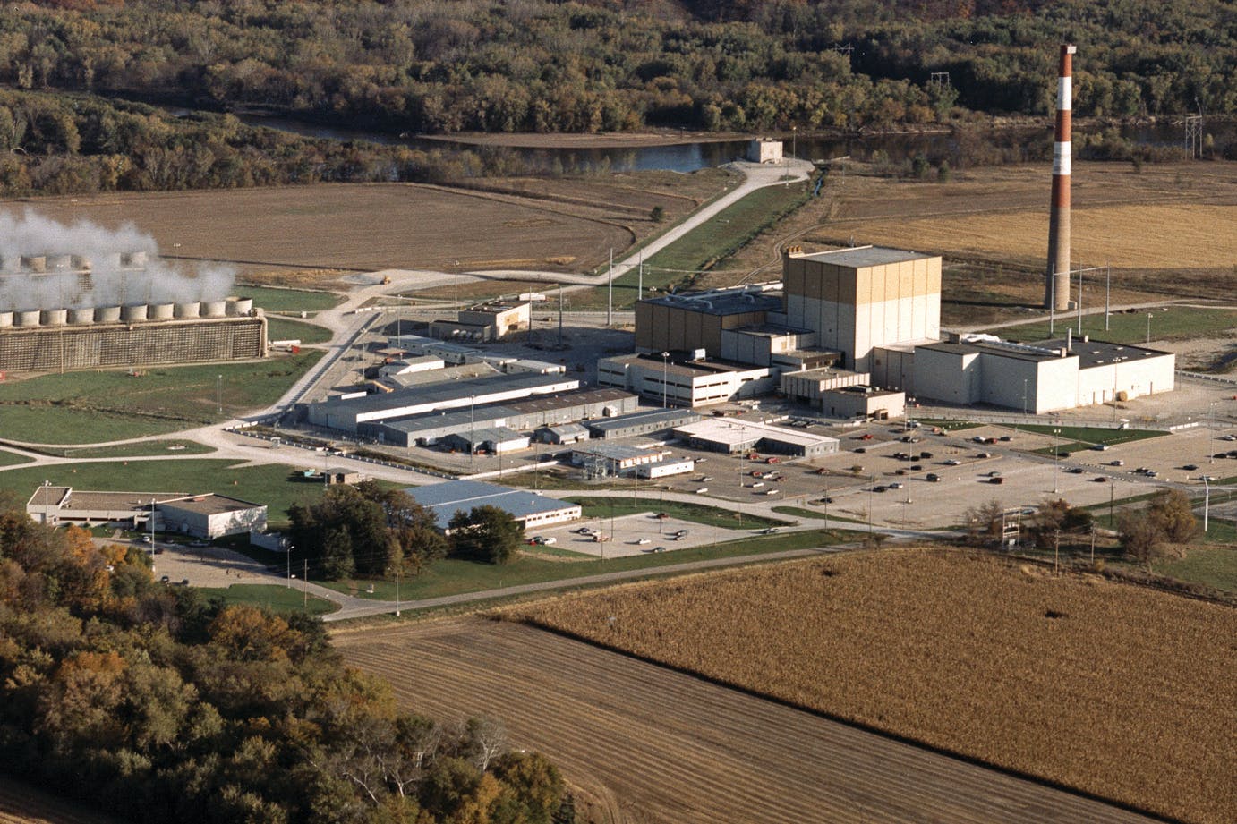 Duane Arnold nuclear plant before its 2020 shutdown. Image credit NextEra Energy