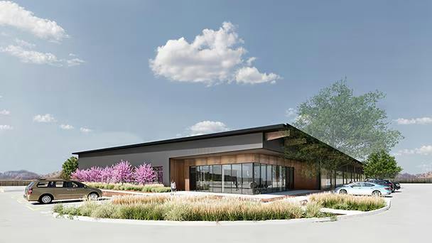 Rendering of Oracle's planned Project Jupiter AI data center campus in Do&ntilde;a Ana County, New Mexico. Image credit Oracle
