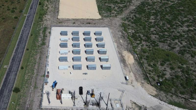 B2U's 28-MWh Bexar Martinez project in Converse, Texas.