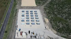 28-MWh Bexar Martinez project in Converse, Texas. Image credit B2U Storage
