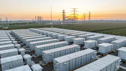 energy storage with power lines