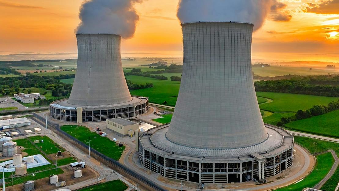 The Byron Clean Energy Center in Ogle County, Illinois. One of the 11 Constellation-owned nuclear units part of its 890 MW 20-PPA deal with Google to support to PJM grid. | Credit: Constellation Energy