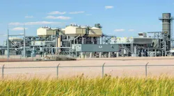 Black Hills Energy's natural gas power infrastructure at the Cheyenne Prairie Generating Station in Cheyenne, Wyoming. | Image credit Maximum Painting LLC