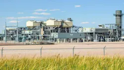 Black Hills Energy's natural gas power infrastructure at the Cheyenne Prairie Generating Station in Cheyenne, Wyoming. | Image credit Maximum Painting LLC