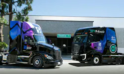 Class 8 hydrogen trucks image credit Toyota Motors