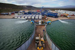 Hydraulic fracturing site in Argentina. Image credit ID 179913624 © Cristian Martin | Dreamstime.com